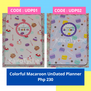Colorful Macaroon UnDated Planner