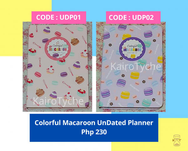 Colorful Macaroon UnDated Planner