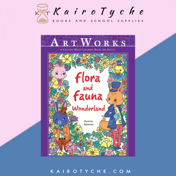 Adult ColoringBook - ArtWorks - Floral and Fauna