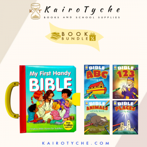 My First Handy Bible + Bible Coloring and Activity Books Set