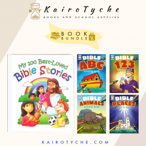 100 Best-loved Bible Stories + Bible Coloring and Activity Books Set