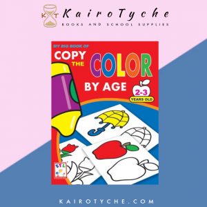 My Big Book Of Copy The Color (By Age 2-3)