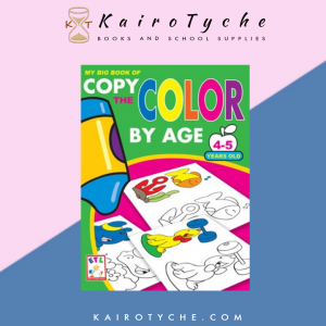 My Big Book Of Copy The Color (By Age 4-5)