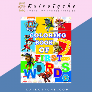 Paw Patrol - Coloring Book of First Words