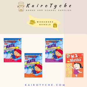 Introduction to Math + Bright Kids K2 Maths Workbooks Set