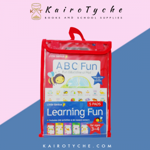 Little Genius Learning Fun 5 Pads for Ages 3-4