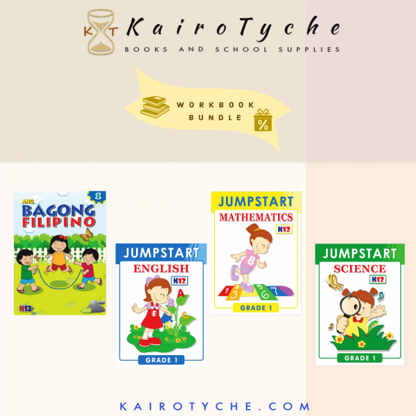 Bagong Filipino + JumpStart Workbooks Set for Grade 1